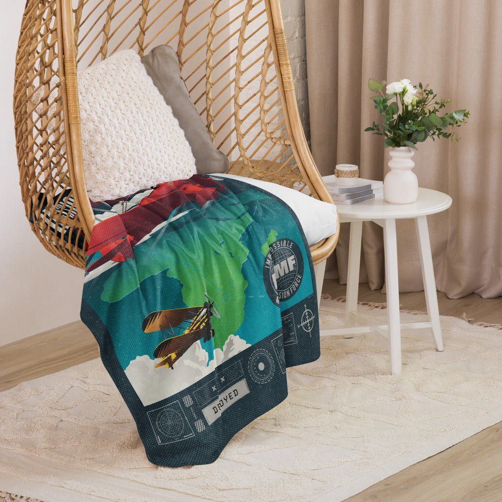 Mission: Impossible - The Final Reckoning Mission Force Sherpa Blanket - Paramount Shop