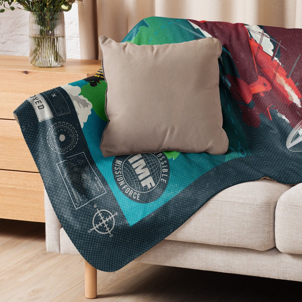 Mission: Impossible - The Final Reckoning Mission Force Sherpa Blanket - Paramount Shop