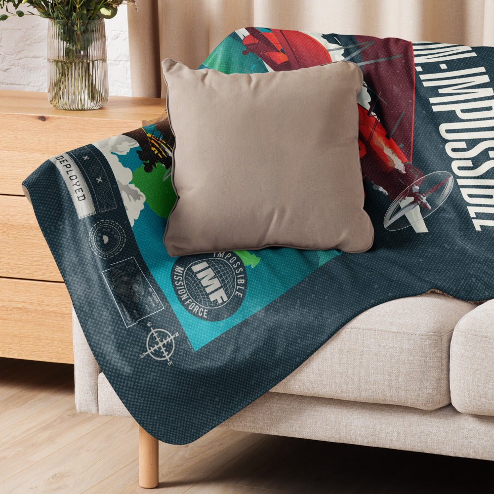 Mission: Impossible - The Final Reckoning Mission Force Sherpa Blanket - Paramount Shop