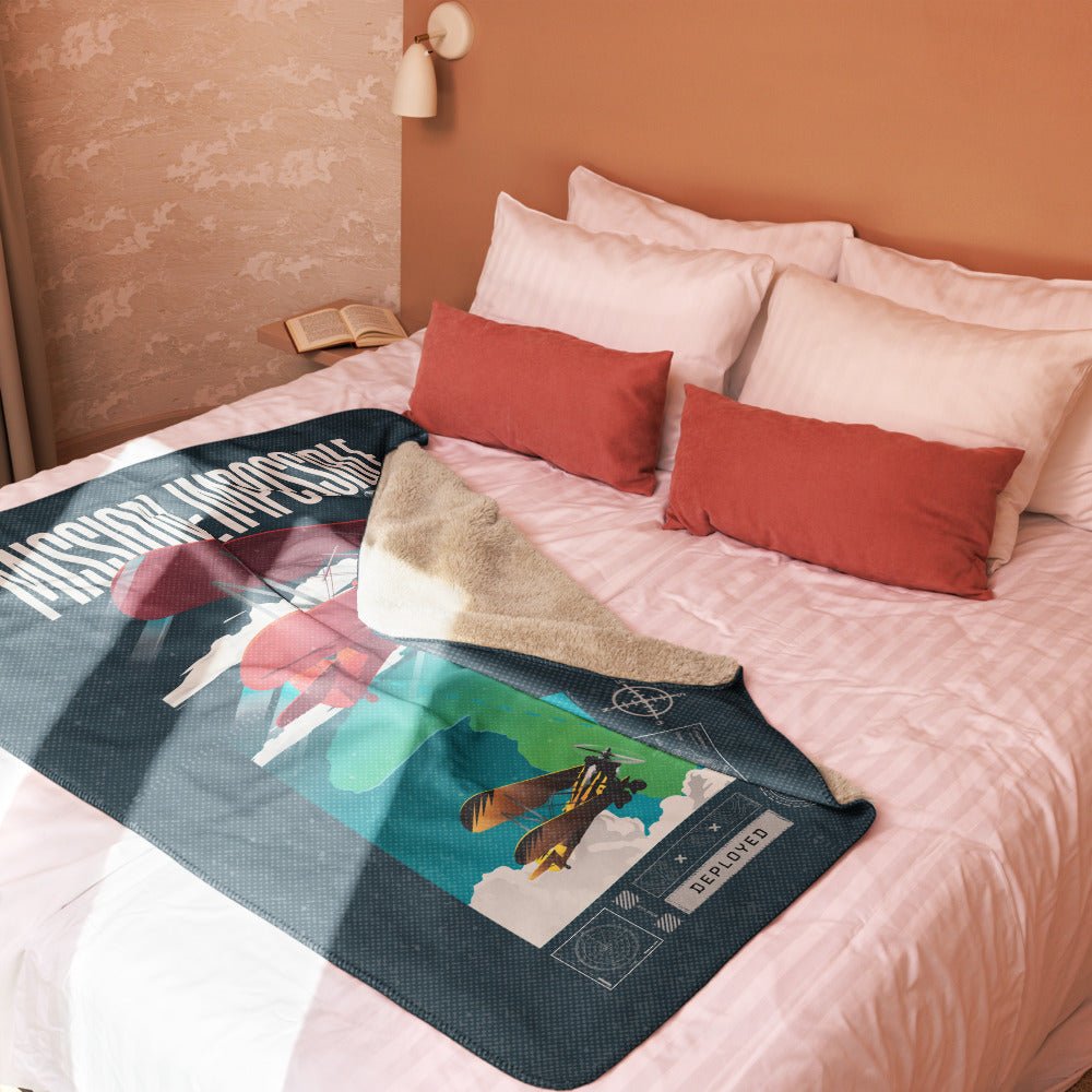 Mission: Impossible - The Final Reckoning Mission Force Sherpa Blanket - Paramount Shop