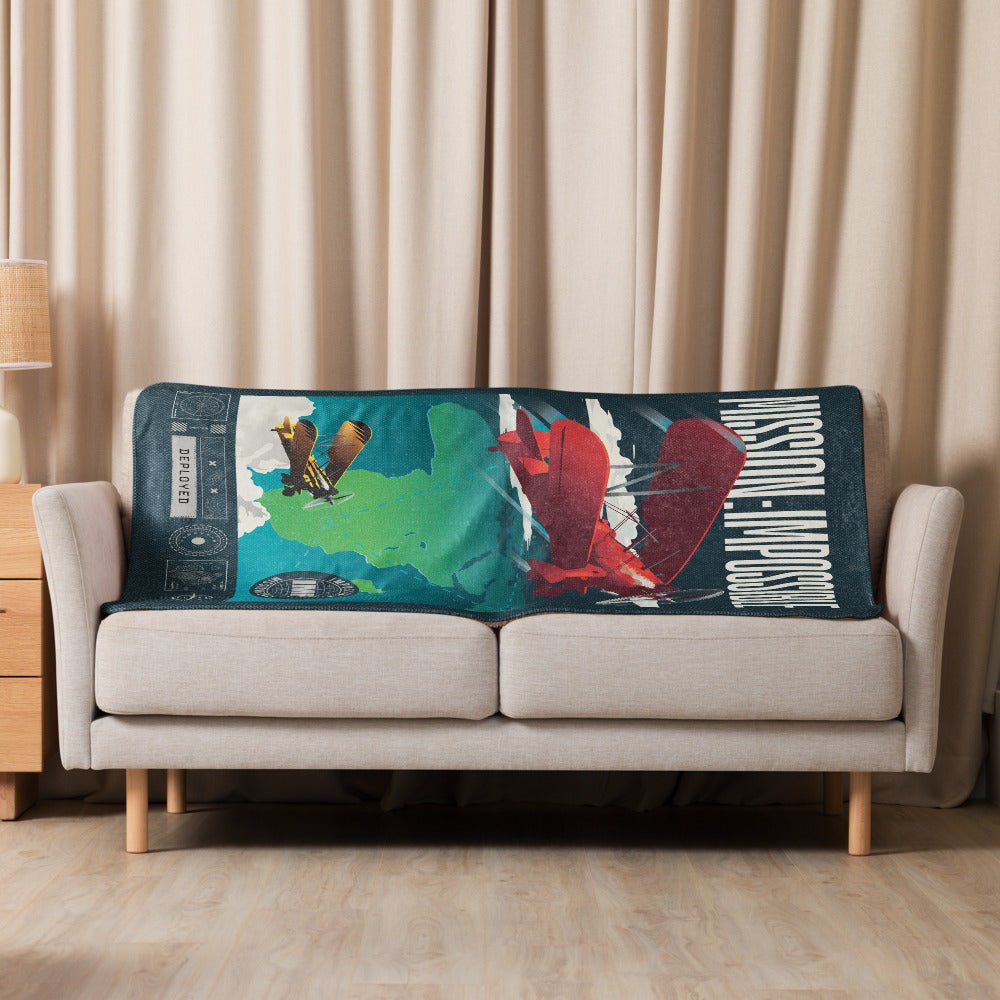 Mission: Impossible - The Final Reckoning Mission Force Sherpa Blanket - Paramount Shop