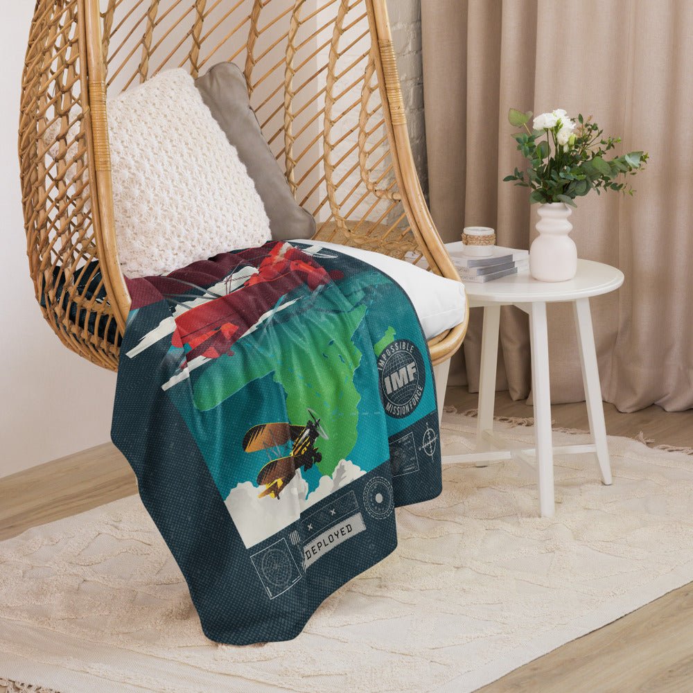 Mission: Impossible - The Final Reckoning Mission Force Sherpa Blanket - Paramount Shop