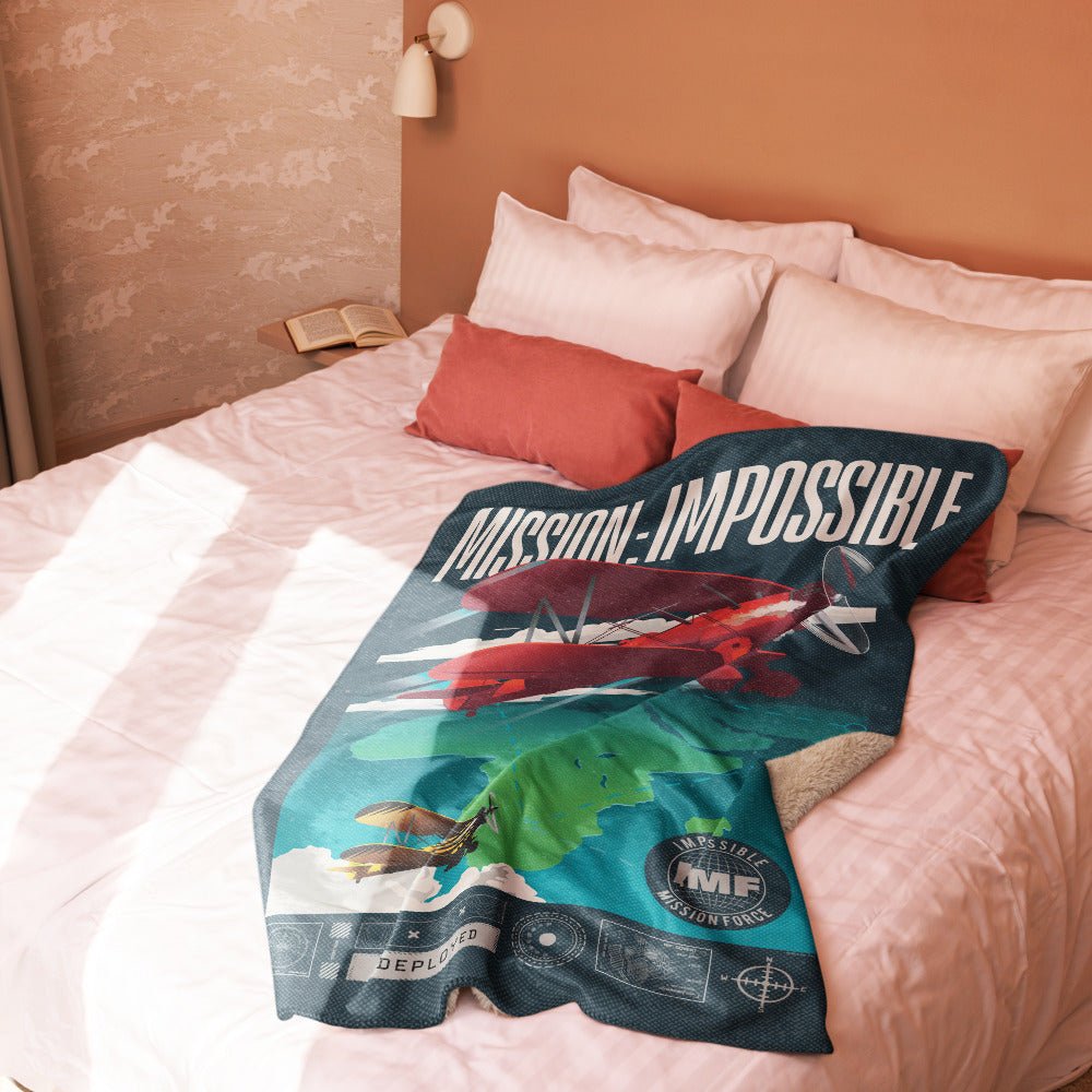 Mission: Impossible - The Final Reckoning Mission Force Sherpa Blanket - Paramount Shop