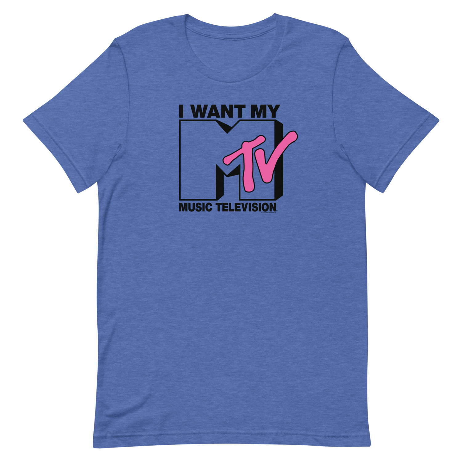 MTV Gear I Want My With Classic MTV Logo Adult Short Sleeve T - Shirt - Paramount Shop