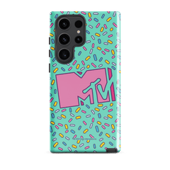 MTV Zahnradstreusel Logo Robuste Handytasche - Samsung - Samsung Galaxy S23 Ultra