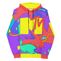 MTV SU Unisex Sudadera con capucha - Blanco / XS