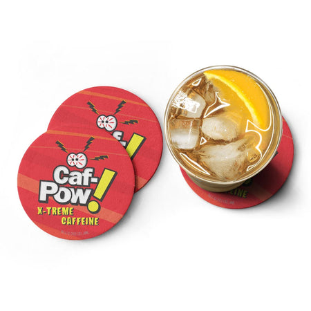 NCIS Caf Pow Coasters with Mahogany Holder - Set of 4 - Paramount Shop