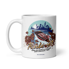 NCIS Gibbs-Regel 91 Tasse - Weiß / 11 oz