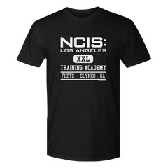NCIS: Academia de Formación de Los Ángeles Adultos Camiseta de manga corta - Negro / Sm