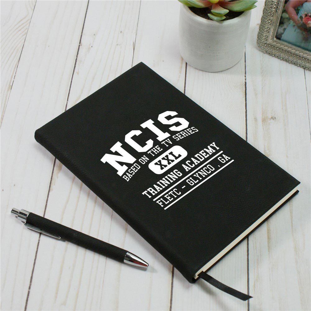 NCIS Training Academy Leather Notebook - Paramount Shop