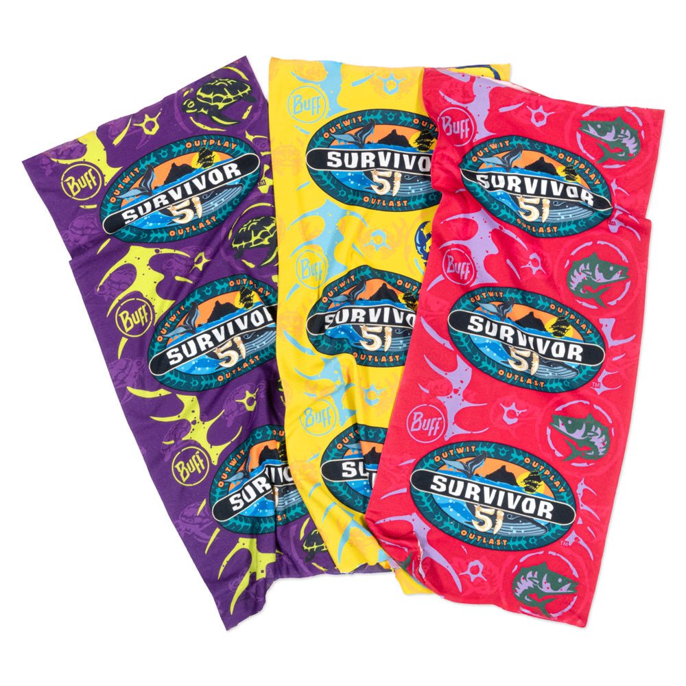 Official Survivor Season 51 Magenta Dina Tribe BUFF® Headwear - Paramount Shop