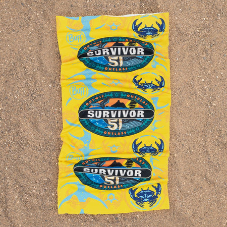 Official Survivor Season 51 Yellow Toka BUFF® Headwear - Paramount Shop