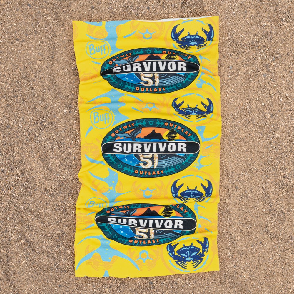 Official Survivor Season 51 Yellow Toka BUFF® Headwear - Paramount Shop