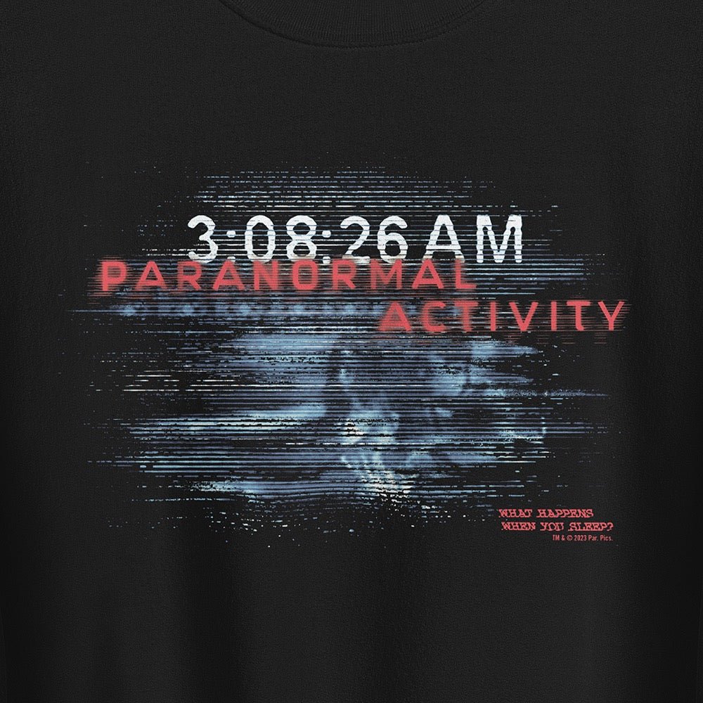 Paranormal Activity What Happens When You Sleep Crewneck - Paramount Shop