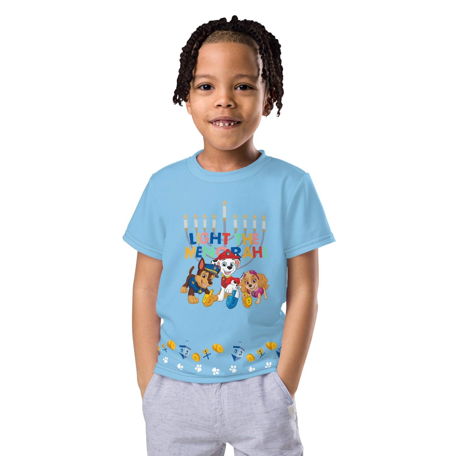 Paw Patrol Hanukkah Kids T - Shirt - Paramount Shop
