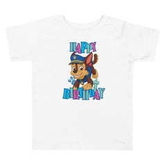 PAW Patrol Personalized Toddler Short Sleeve T-Shirt - White / 2T