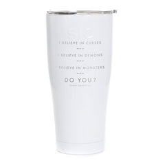 Penny Dreadful Do You? Laser Engraved SIC Tumbler - Gloss White / 30 oz