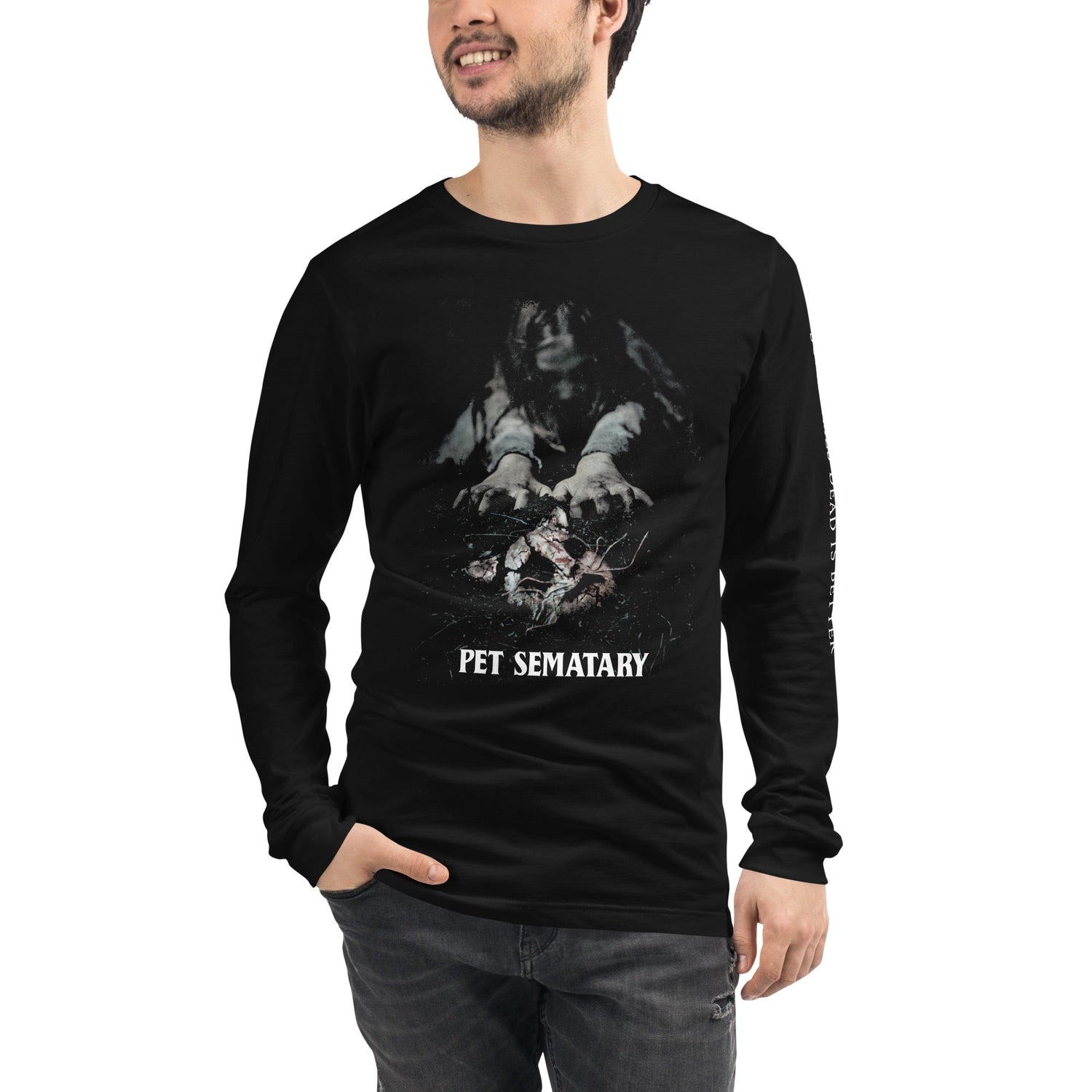 Pet Sematary (2019) Sometimes Dead Is Better Adult Long Sleeve T - Shirt - Paramount Shop