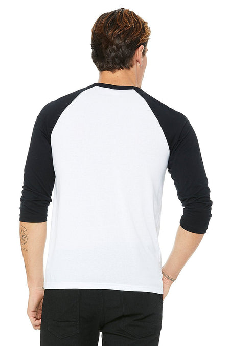 Pick Six Logo 3/4 Sleeve Baseball T - Shirt - Paramount Shop