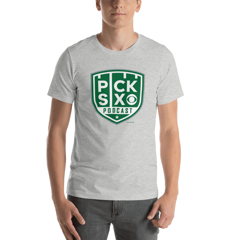 Pick Six Podcast Logo Adult Short Sleeve T - Shirt - Paramount Shop