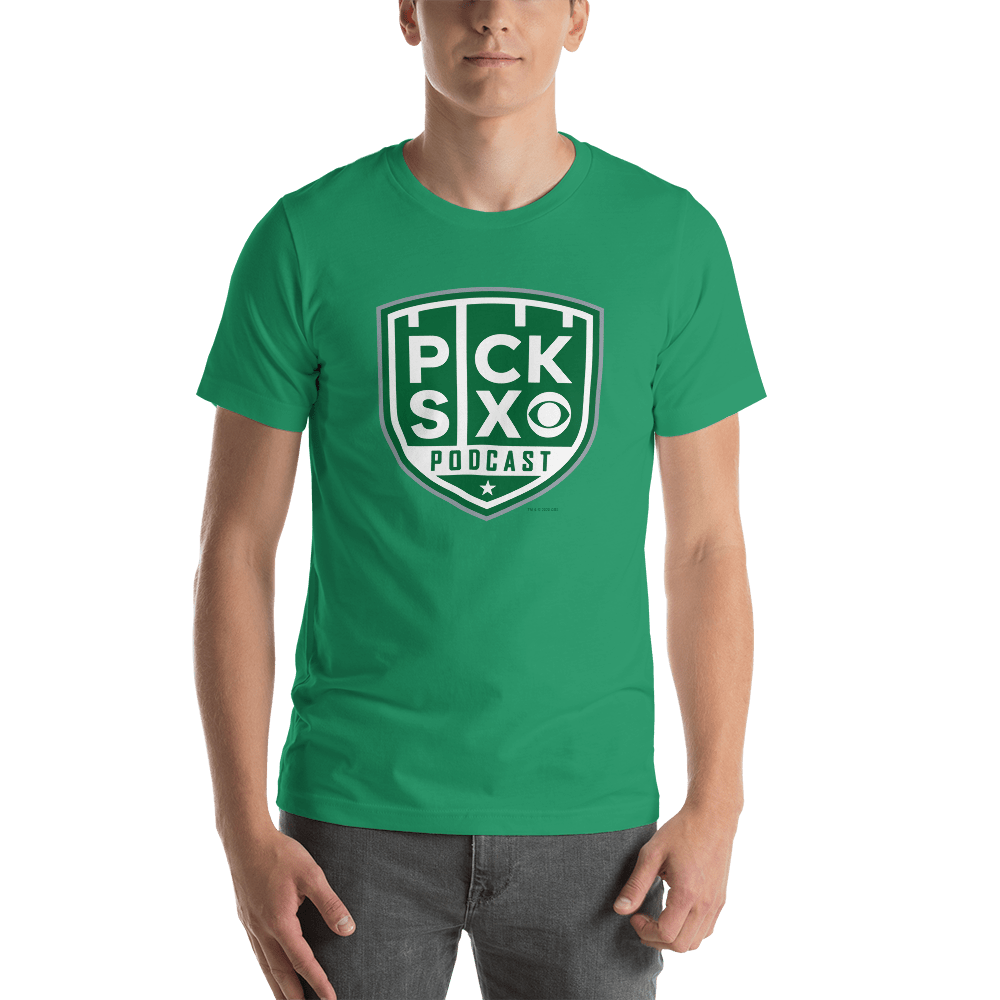 Pick Six Podcast Logo Adult Short Sleeve T - Shirt - Paramount Shop