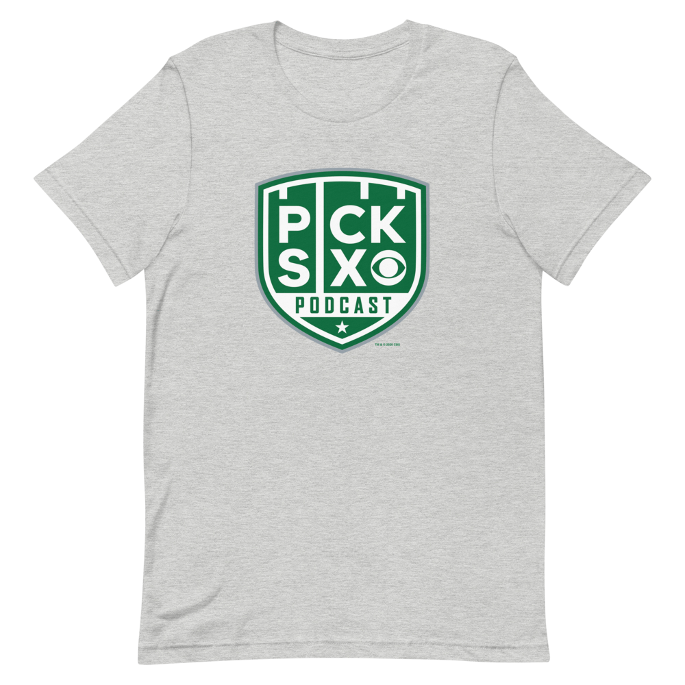 Pick Six Podcast Logo Adult Short Sleeve T - Shirt - Paramount Shop