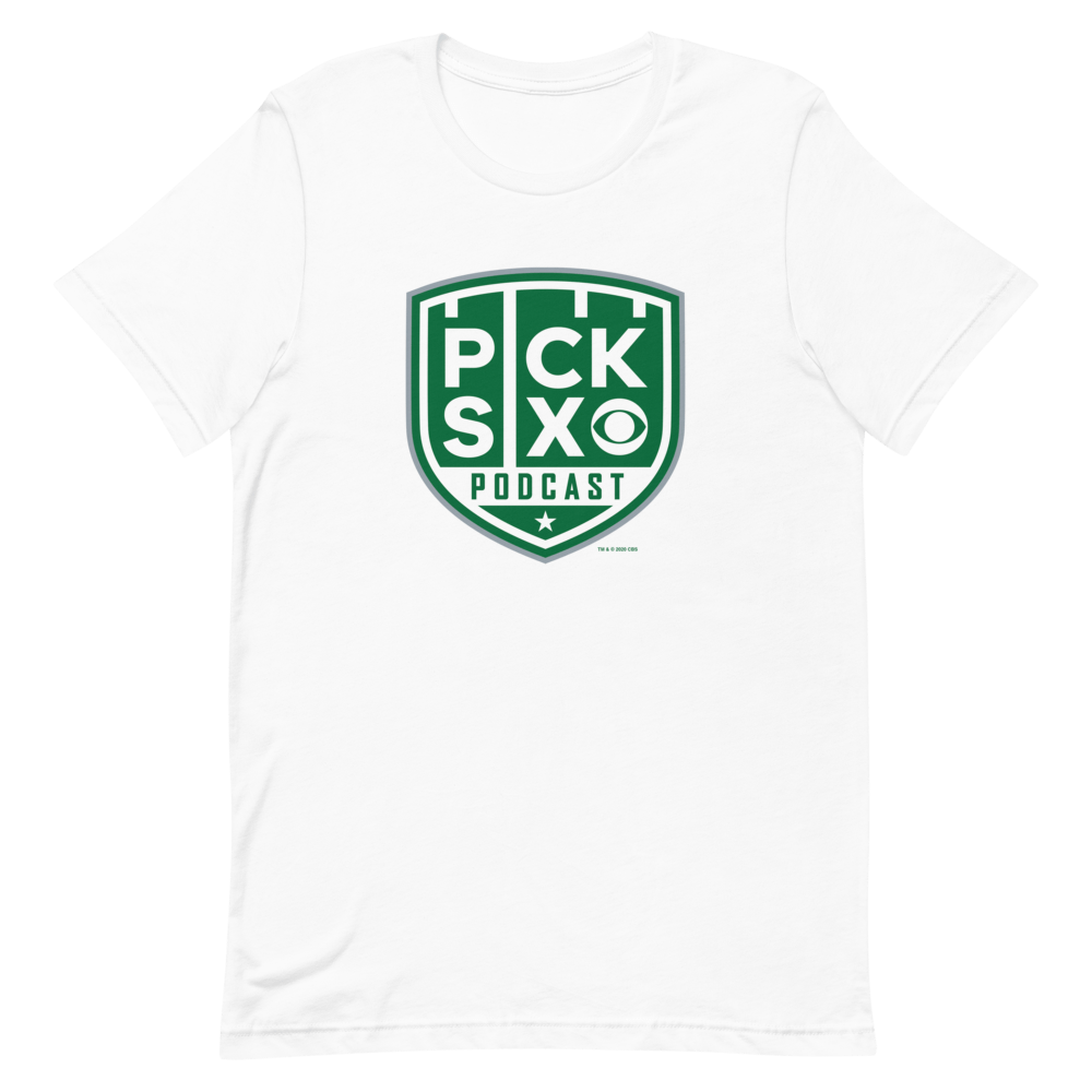 Pick Six Podcast Logo Adult Short Sleeve T - Shirt - Paramount Shop
