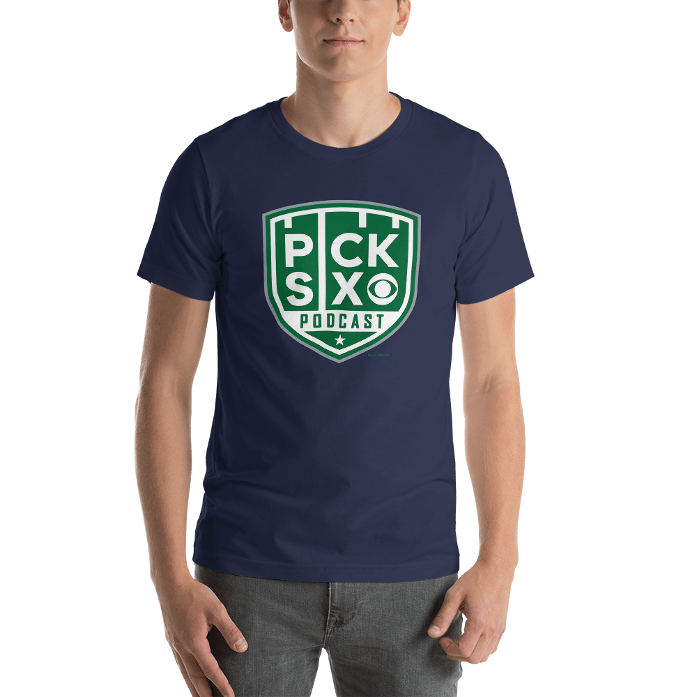 Pick Six Podcast Logo Adult Short Sleeve T - Shirt - Paramount Shop