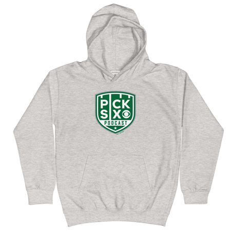 Pick Six Podcast Logo Kids Hooded Sweatshirt - Paramount Shop