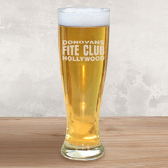 Ray Donovan Vaso Pilsner Donovan's Fite Club de 16 oz grabado con láser