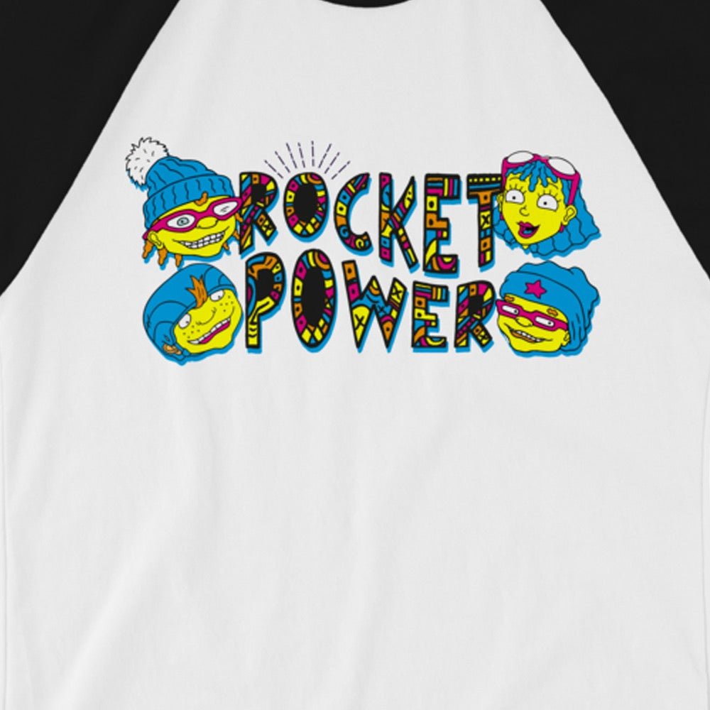 Rocket Power Gang Adult 3/4 Sleeve Raglan Shirt - Paramount Shop
