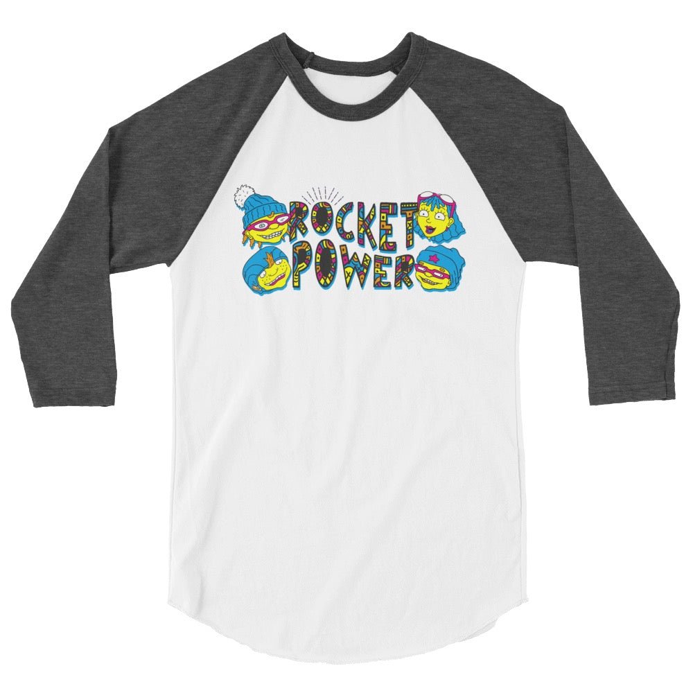 Rocket Power Gang Adult 3/4 Sleeve Raglan Shirt - Paramount Shop