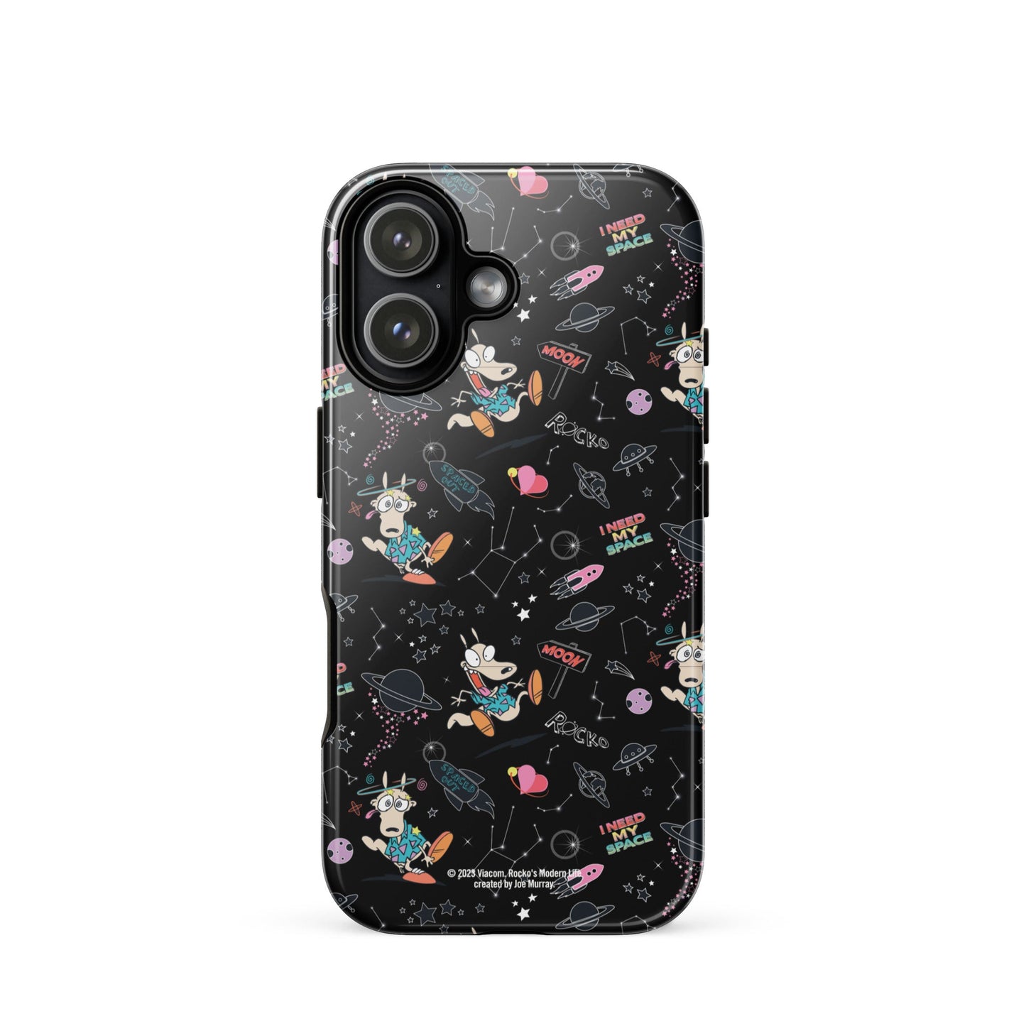 Rocko's Modern Life Space Pattern Tough Phone Case - iPhone - Paramount Shop