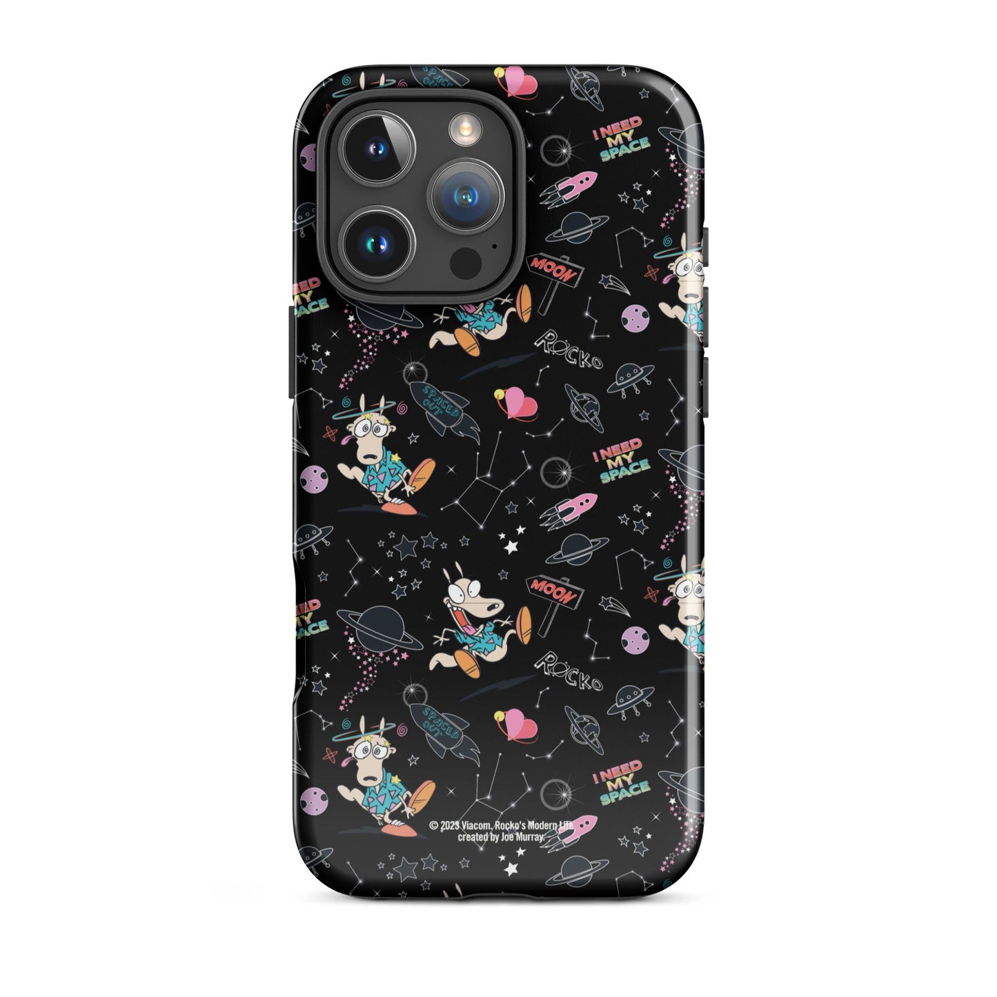 Rocko's Modern Life Space Pattern Tough Phone Case - iPhone - Paramount Shop
