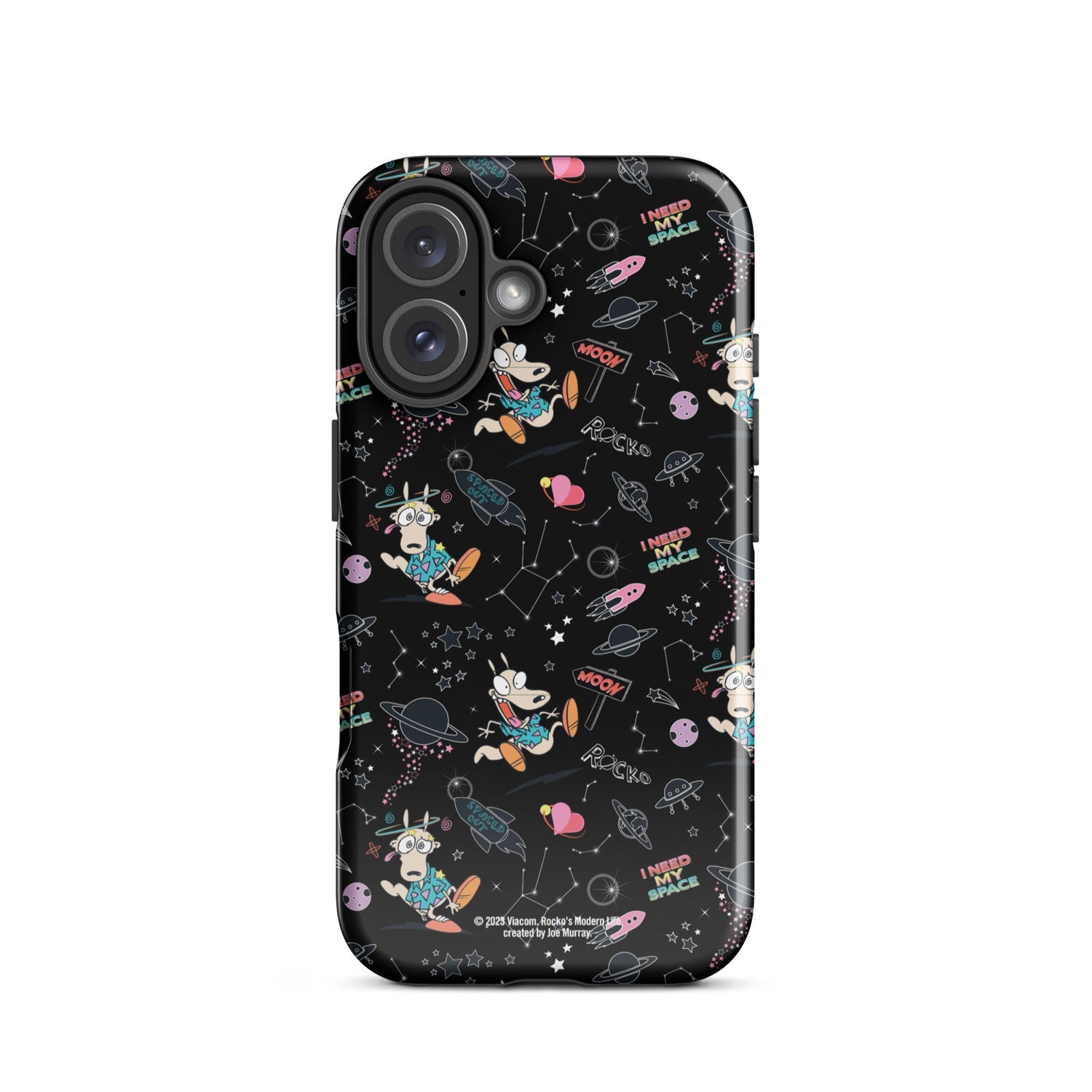 Rocko's Modern Life Space Pattern Tough Phone Case - iPhone - Paramount Shop