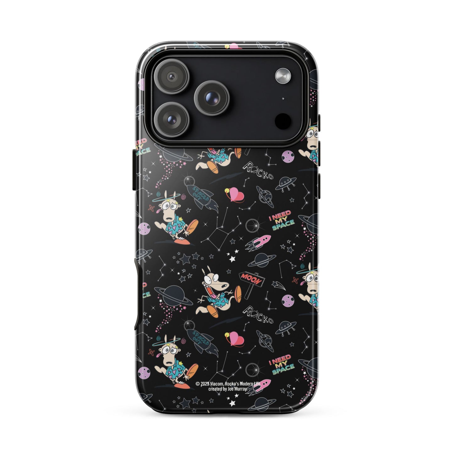Rocko's Modern Life Space Pattern Tough Phone Case - iPhone - Paramount Shop