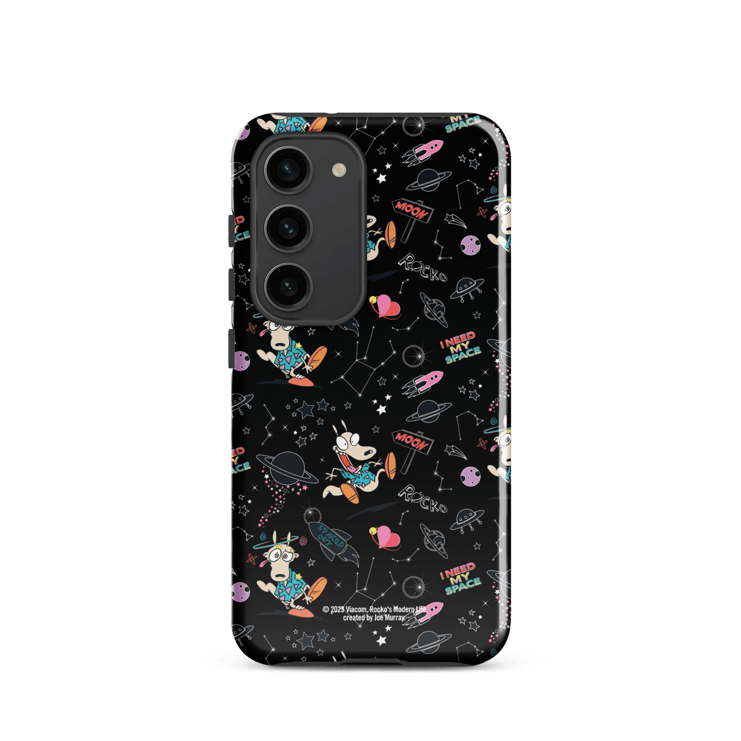 Rocko's Modern Life Space Pattern Tough Phone Case - Samsung - Paramount Shop