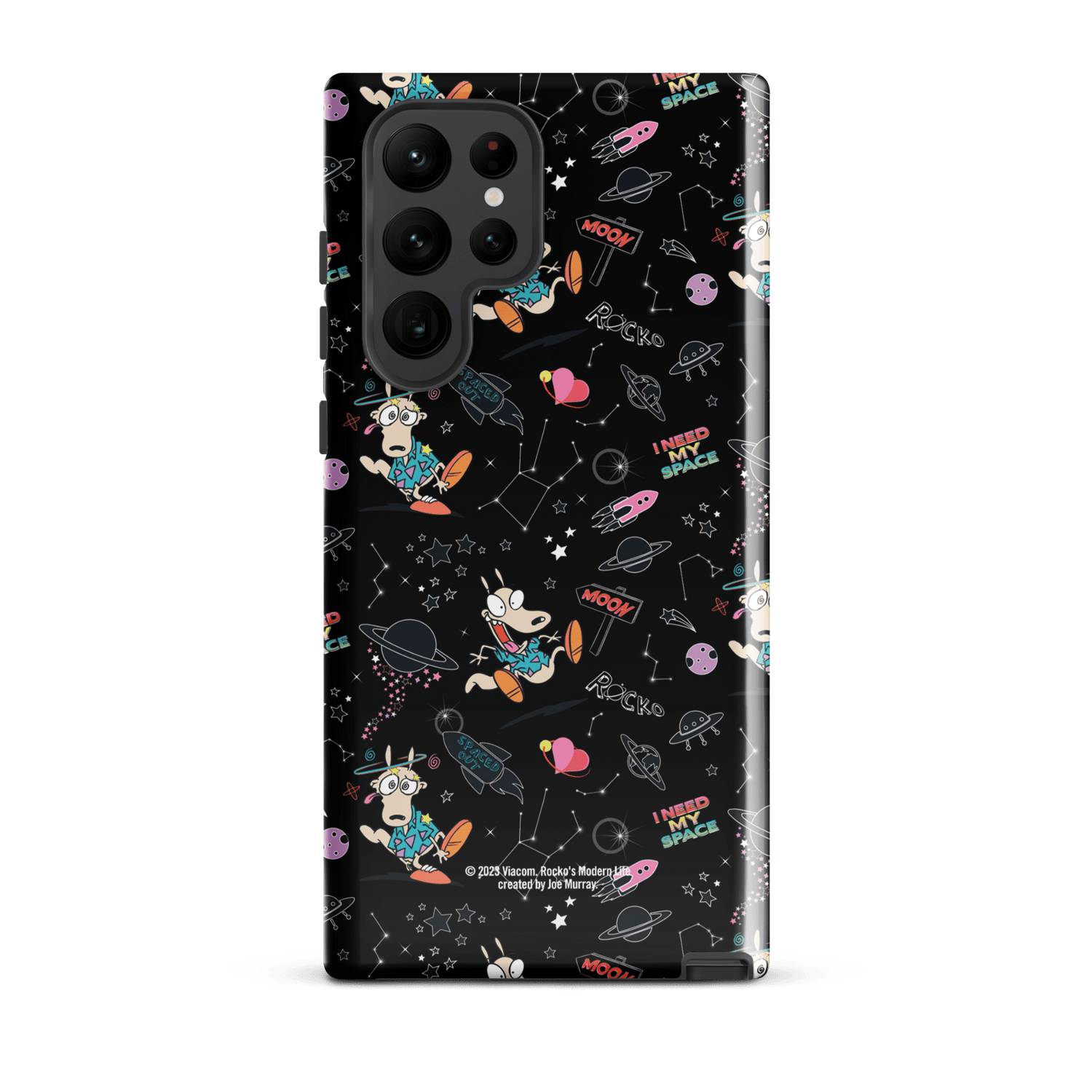 Rocko's Modern Life Space Pattern Tough Phone Case - Samsung - Paramount Shop