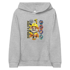 Escombros y personajes de la tripulación Niños Sudadera con capucha - Brezo atlético / Sm