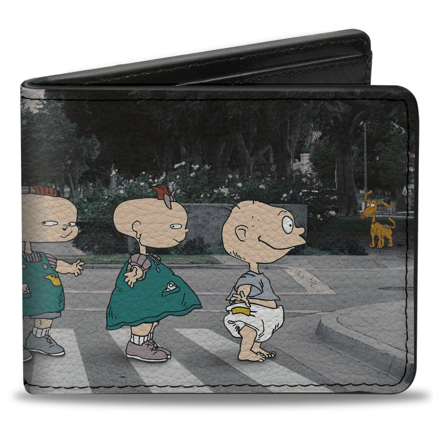 Rugrats 6 - Character Road Crossing Scene Bi - Fold Wallet - Paramount Shop
