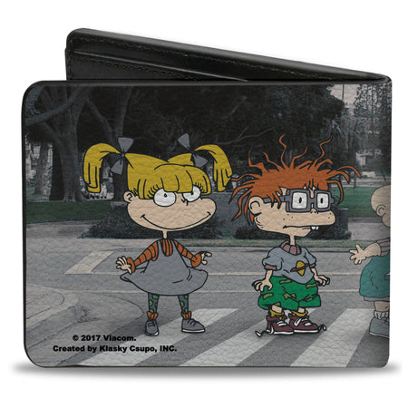 Rugrats 6 - Character Road Crossing Scene Bi - Fold Wallet - Paramount Shop