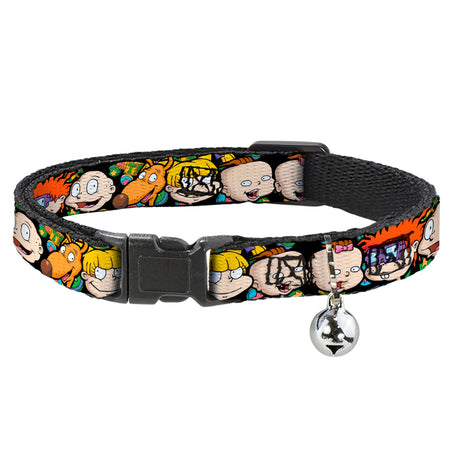Rugrats Character Faces Close - Up Breakaway Cat Collar - Paramount Shop