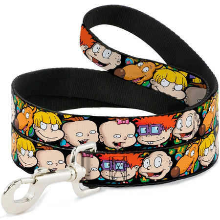 Rugrats Character Faces Close - Up Durable Official Dog Leash - Paramount Shop