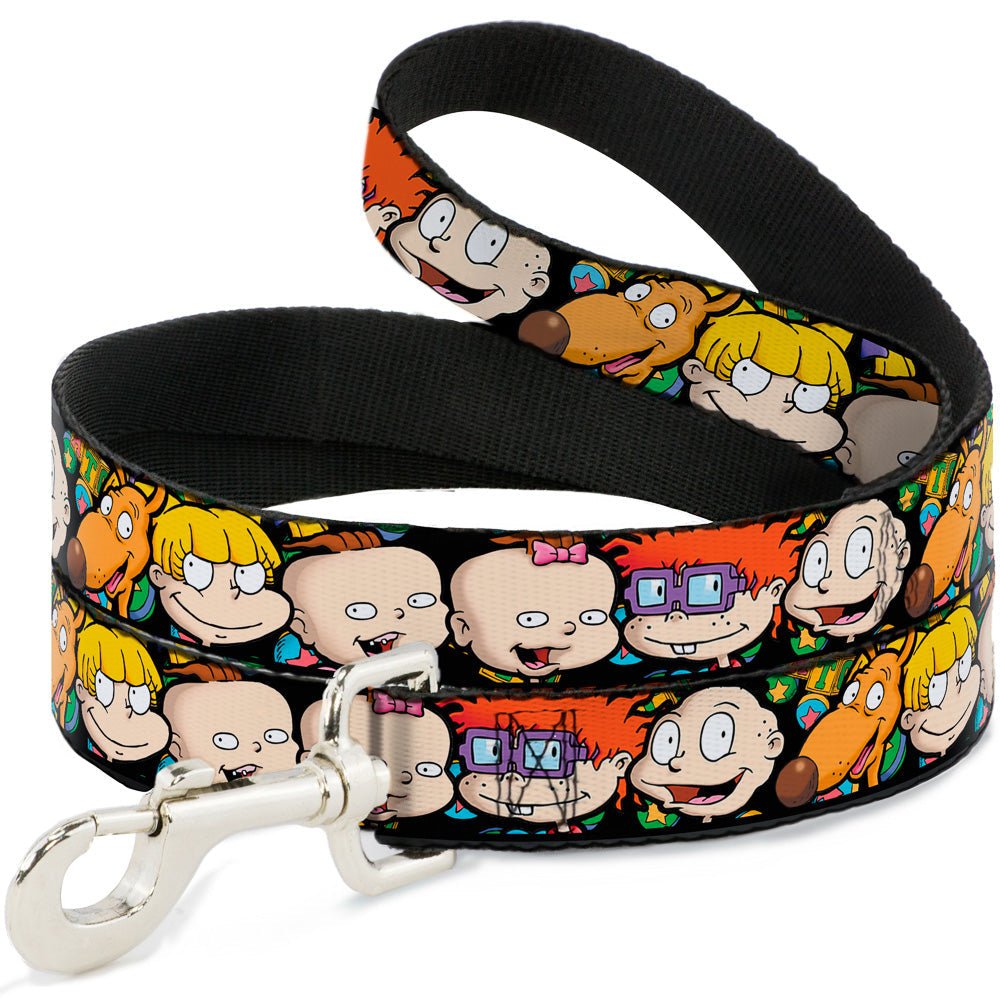 Rugrats Character Faces Close - Up Durable Official Dog Leash - Paramount Shop