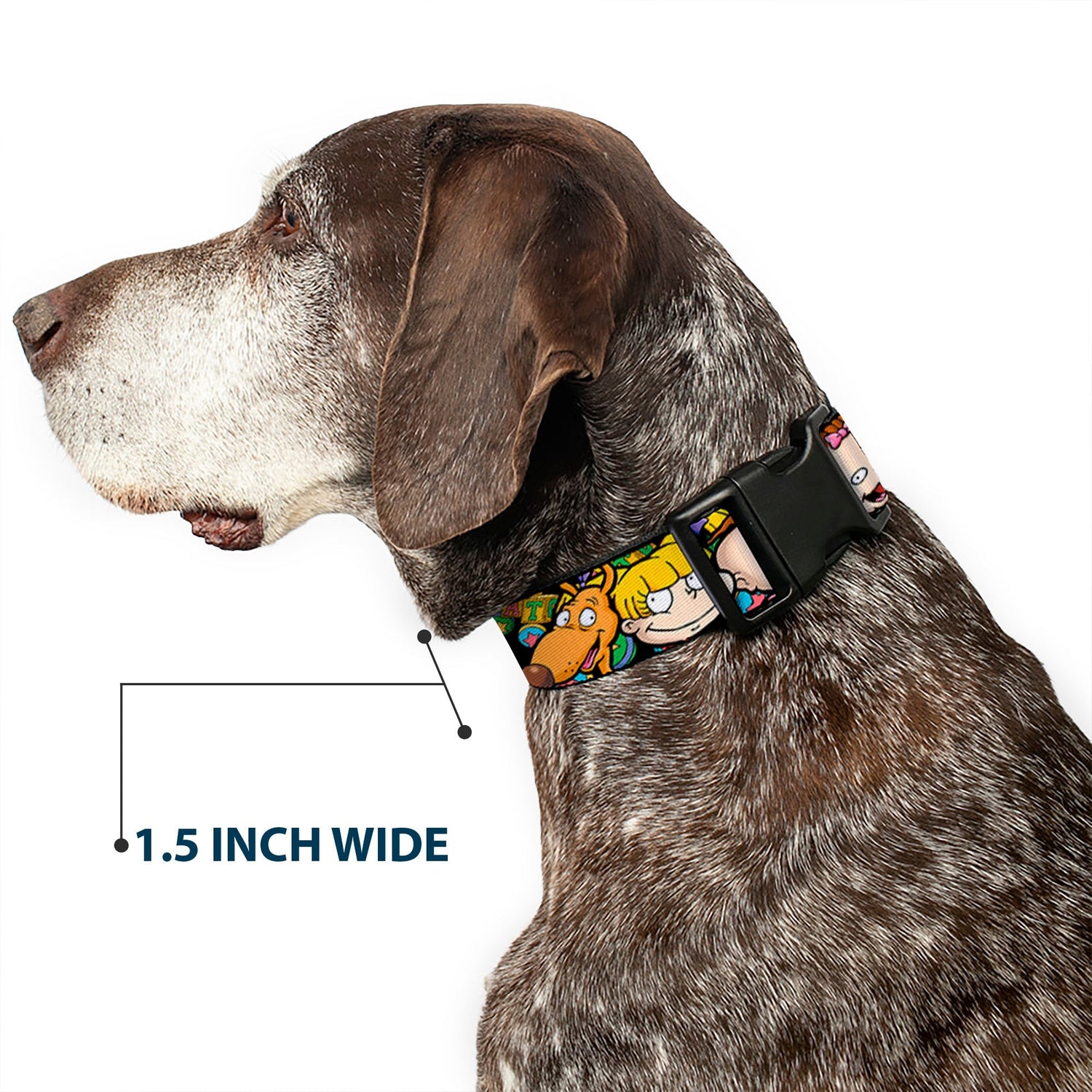 Rugrats Character Faces Close - Up Plastic Clip Collar - Paramount Shop