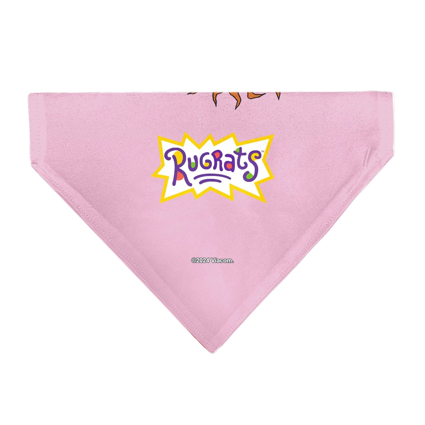 Rugrats Chuckie HUG ME Hearts Pose Pink Pet Bandana - Paramount Shop