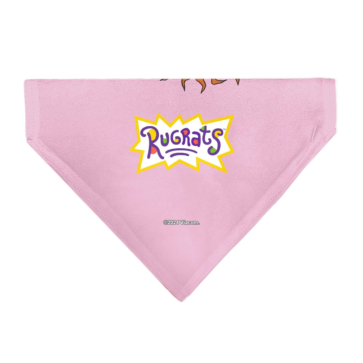 Rugrats Chuckie HUG ME Hearts Pose Pink Pet Bandana - Paramount Shop