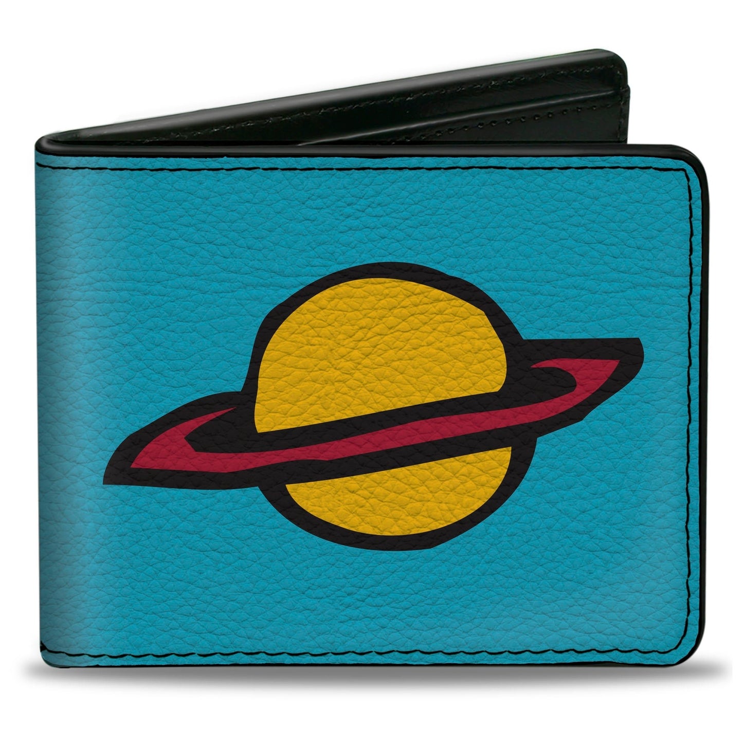 Rugrats Chuckie Saturn Shirt Icon Blue Bi - Fold Wallet - Paramount Shop