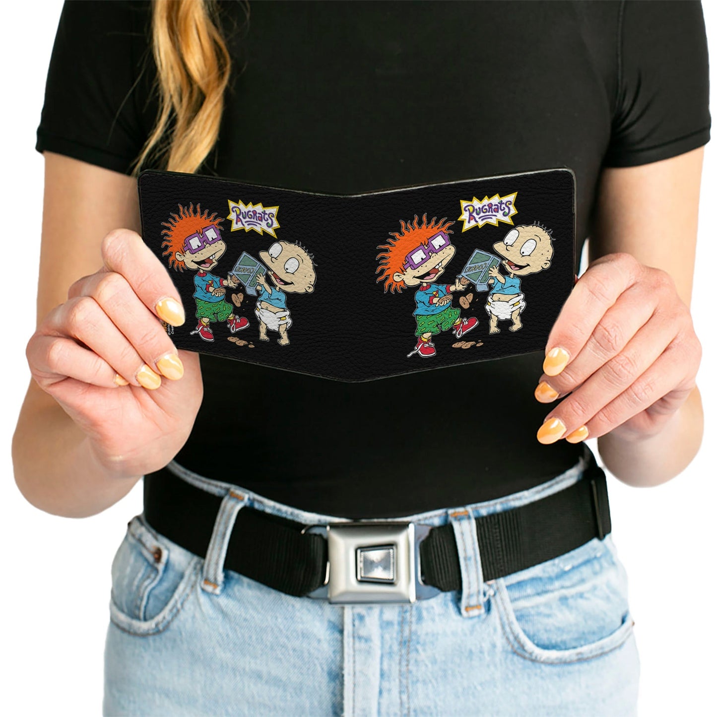 Rugrats Chuckie & Tommy Cookies Scene Bi - Fold Wallet - Paramount Shop
