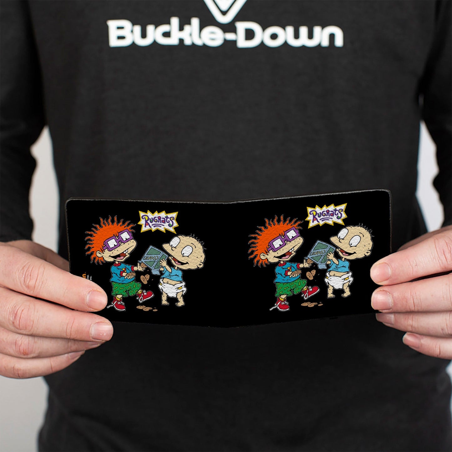 Rugrats Chuckie & Tommy Cookies Scene Bi - Fold Wallet - Paramount Shop